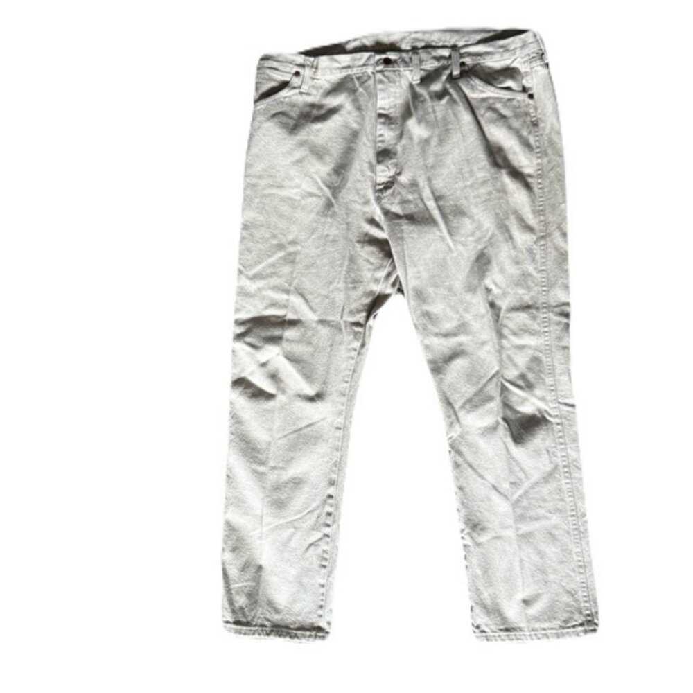 Wrangler 44W x 32L Khaki Color Jeans